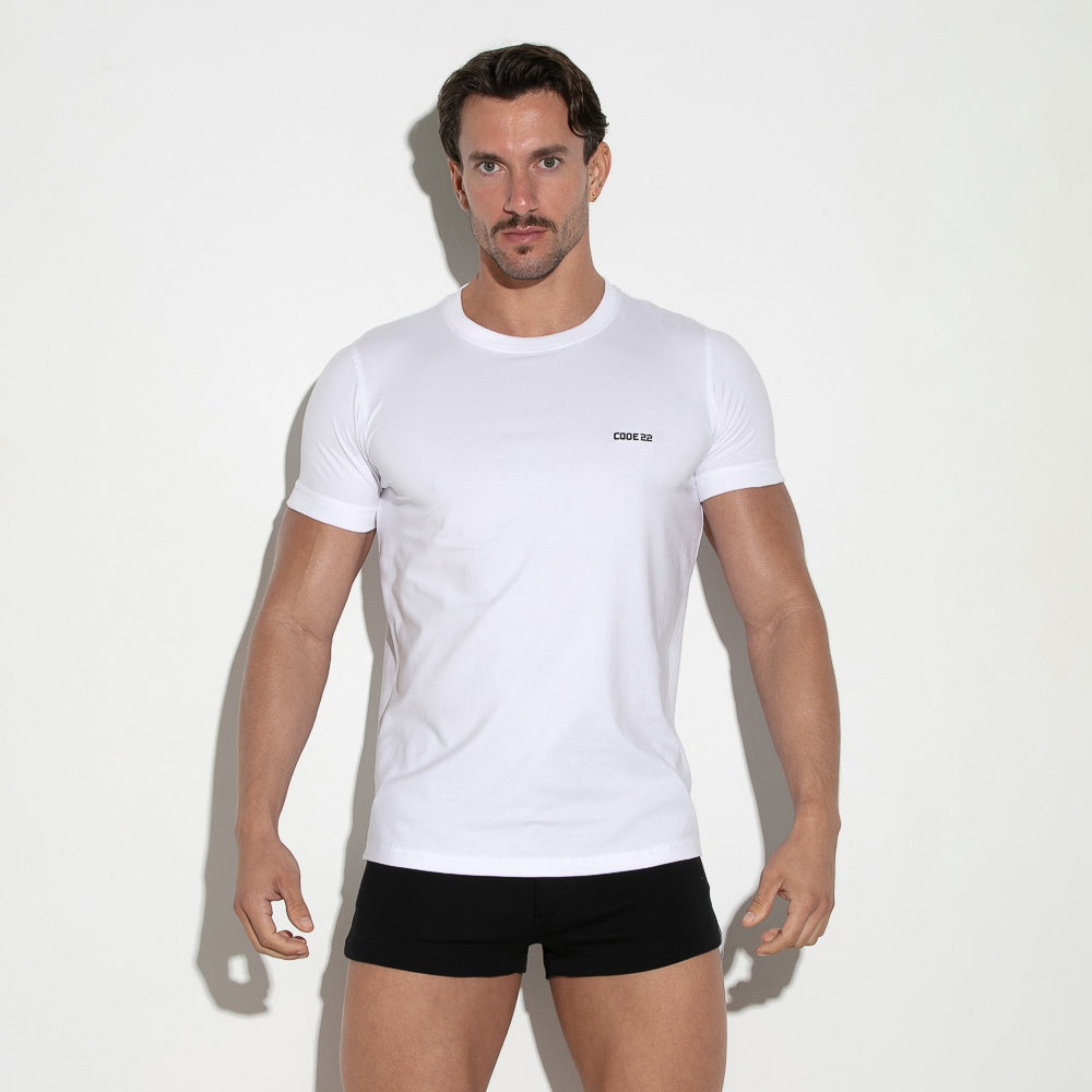 Essential short sleeve t-shirt white