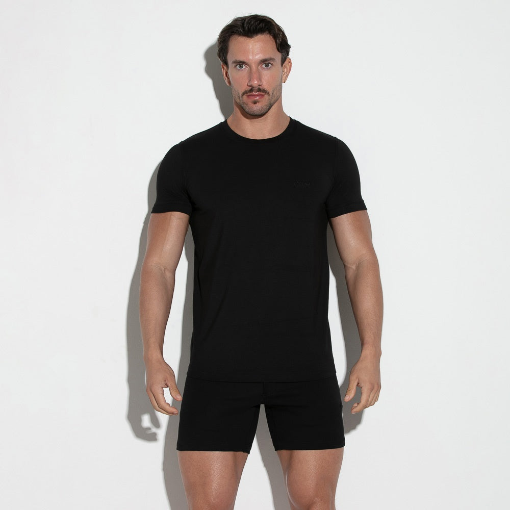 Essential short sleeve t-shirt black