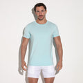 T-shirt essentiel à manches courtes turquoise