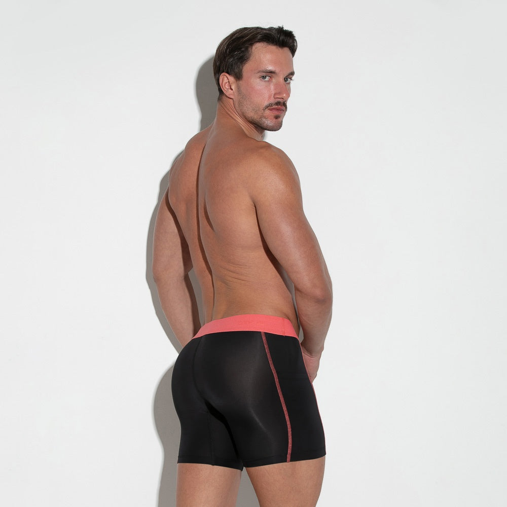 collants de compression d'entraînement noirs