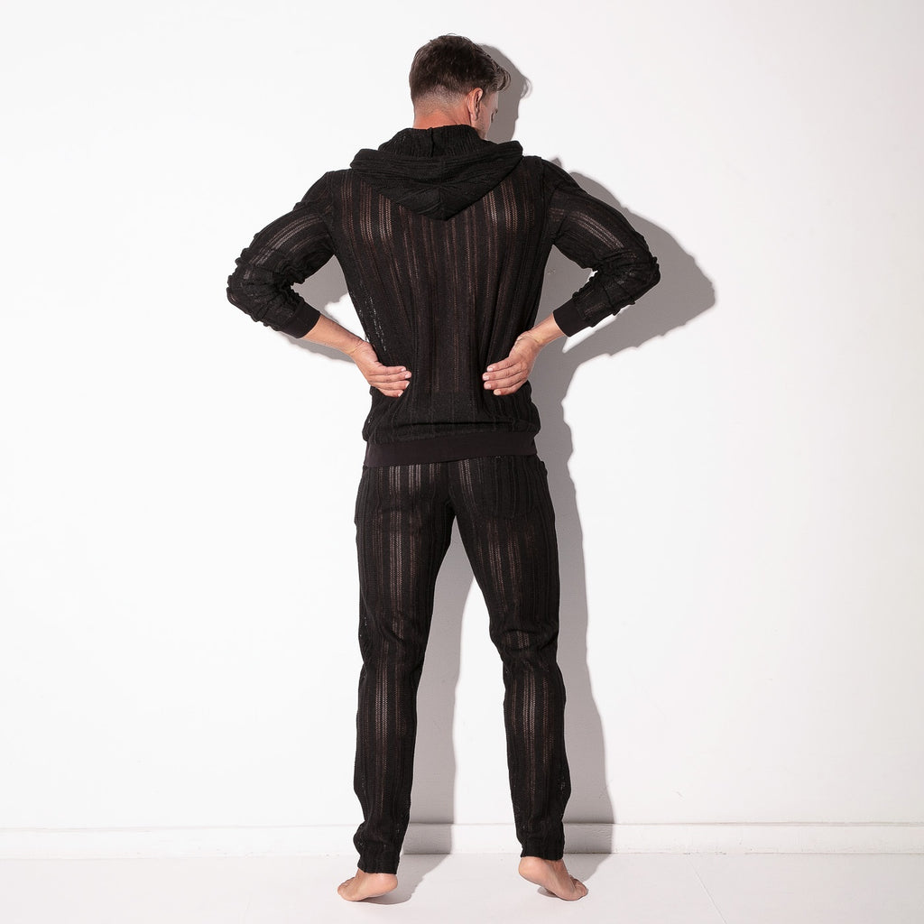 Sudadera Oasis de jacquard calado