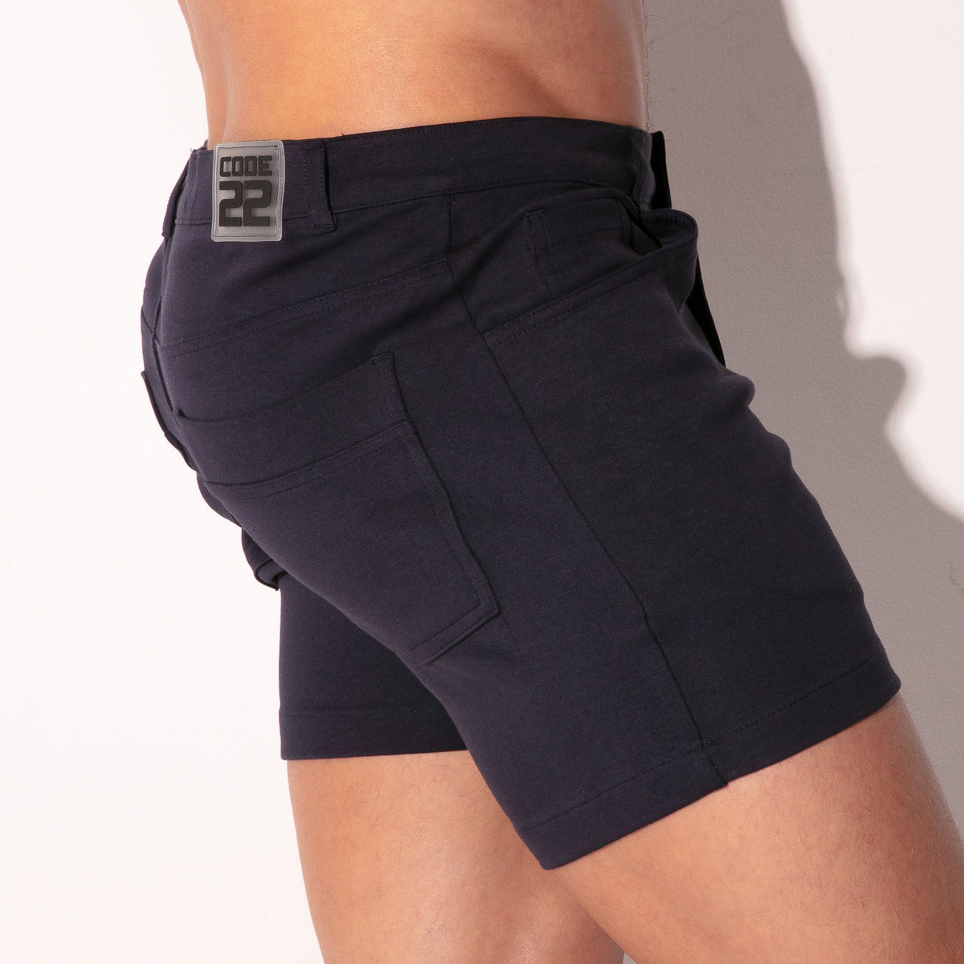 ICONIC 5 POCKET SHORT NAVY