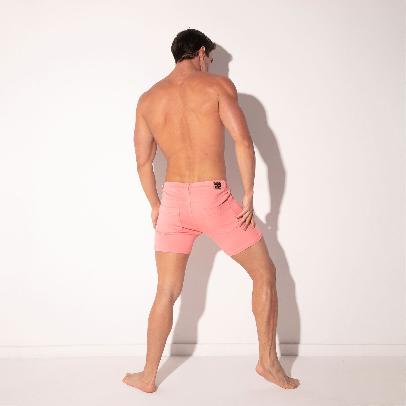ICONIC 5 POCKET SHORT PINK