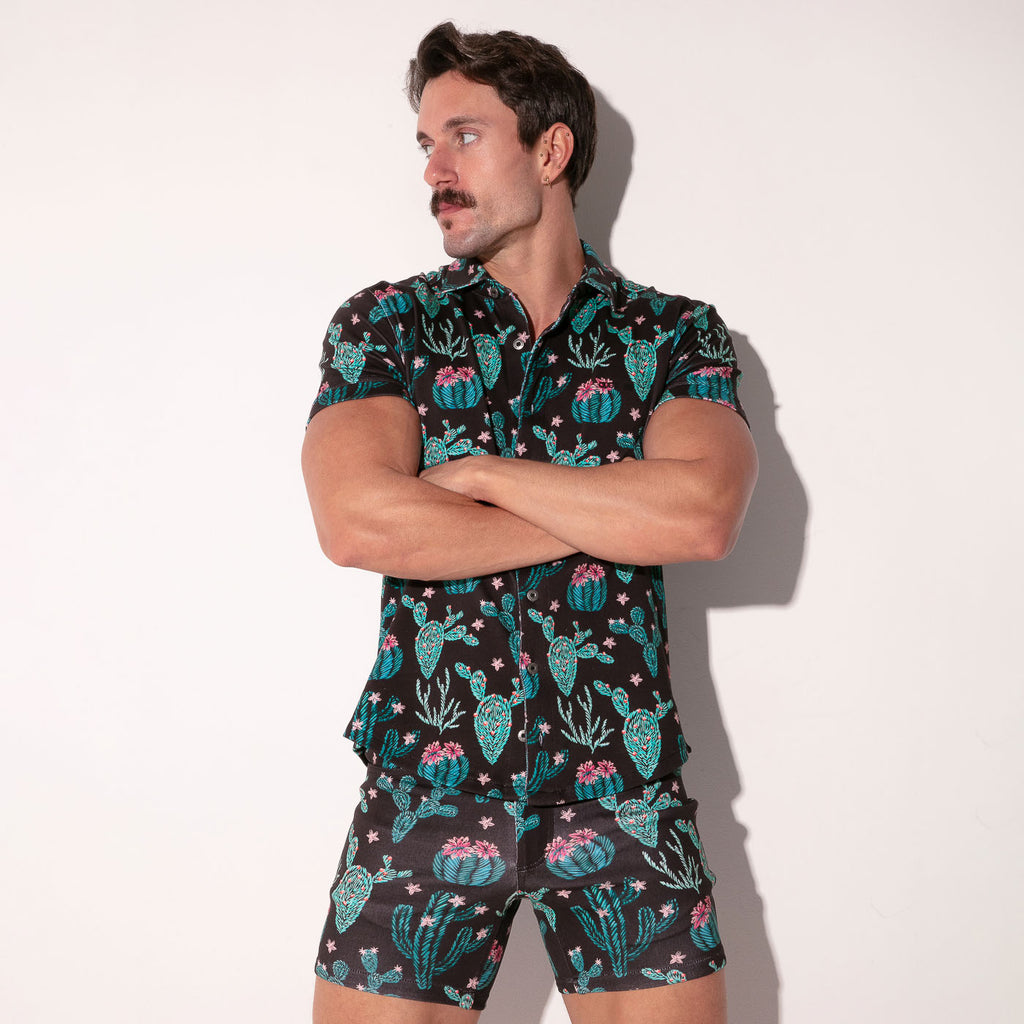 SLIM FIT SHIRT PRINT