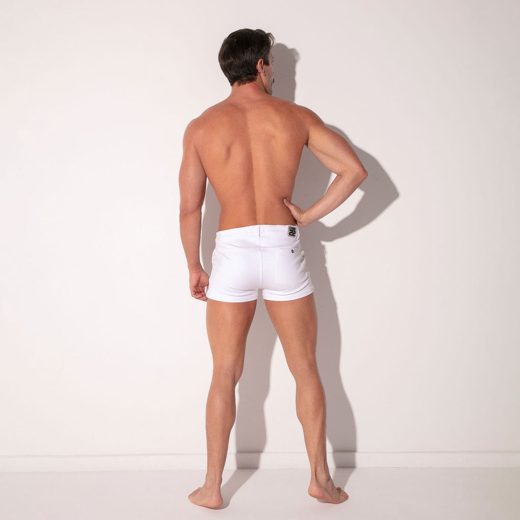 ICONIC MINI-SHORT WHITE