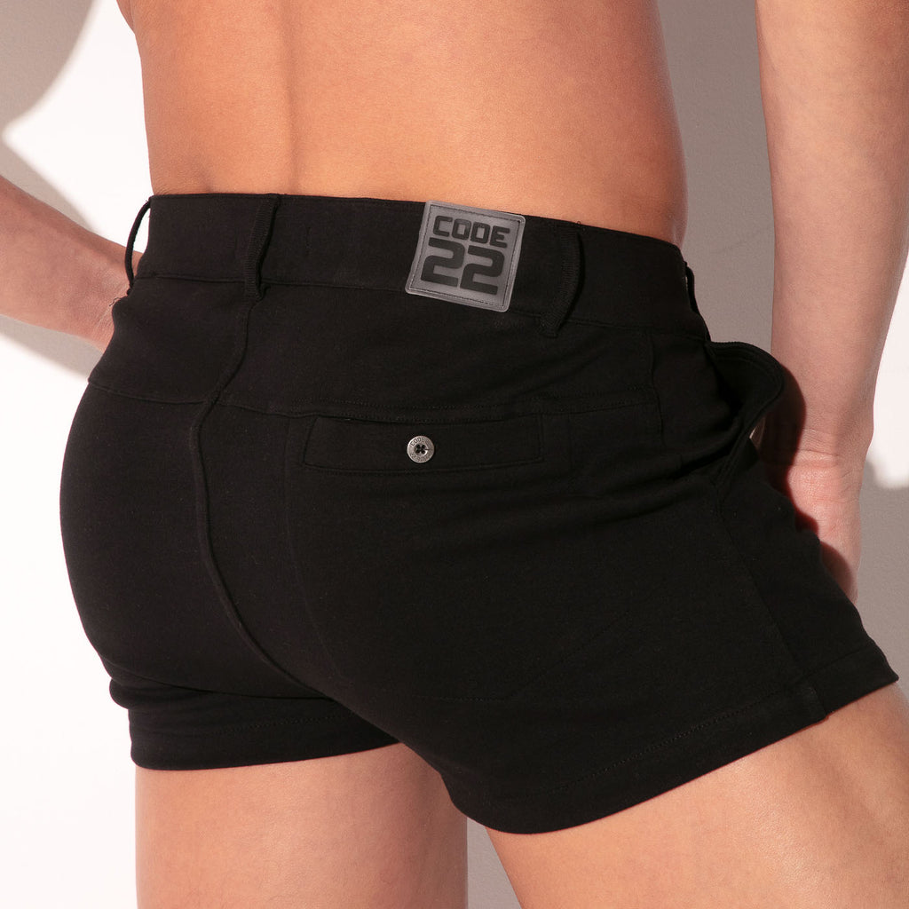 ICONIC MINI-SHORT BLACK