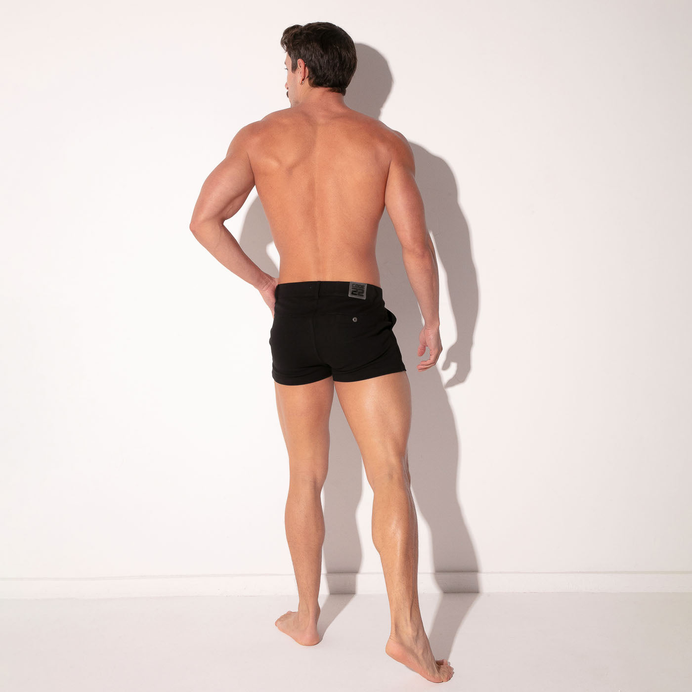 ICONIC MINI-SHORT BLACK