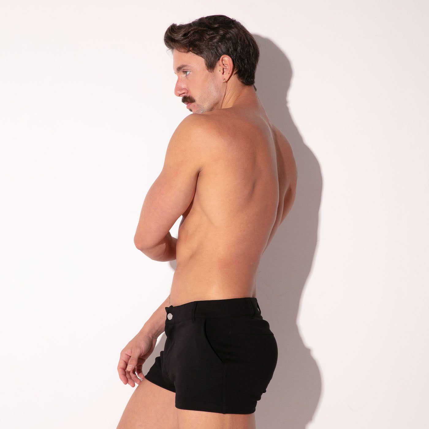 ICONIC MINI-SHORT BLACK