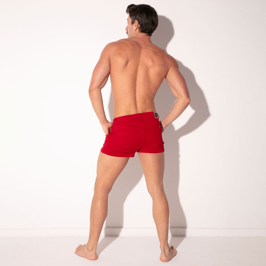ICONIC MINI-SHORT RED