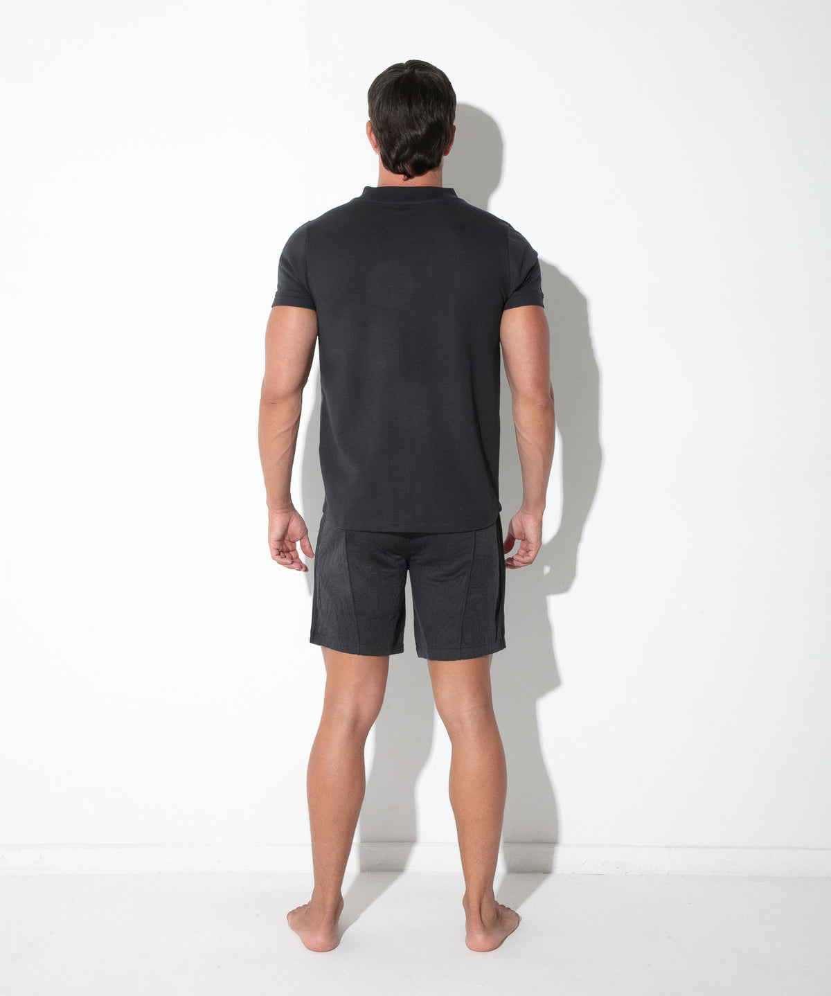 French Terry Half-Zip T-Shirt