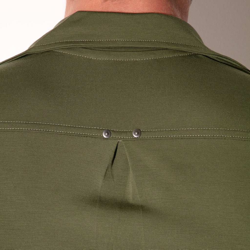 Camisa silken caqui