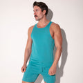SILKEN TANK TOP TEAL