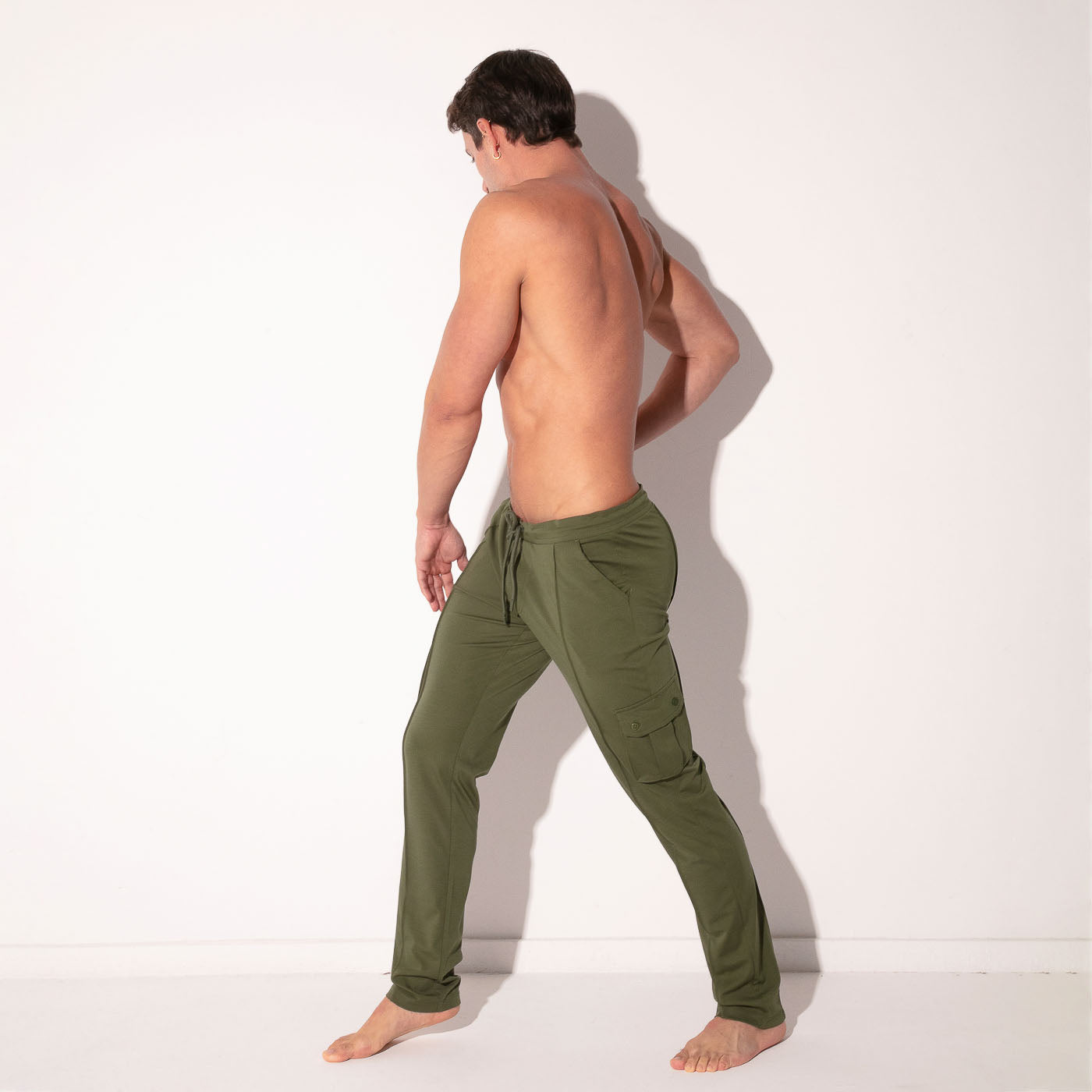 SILKEN PANT KHAKI