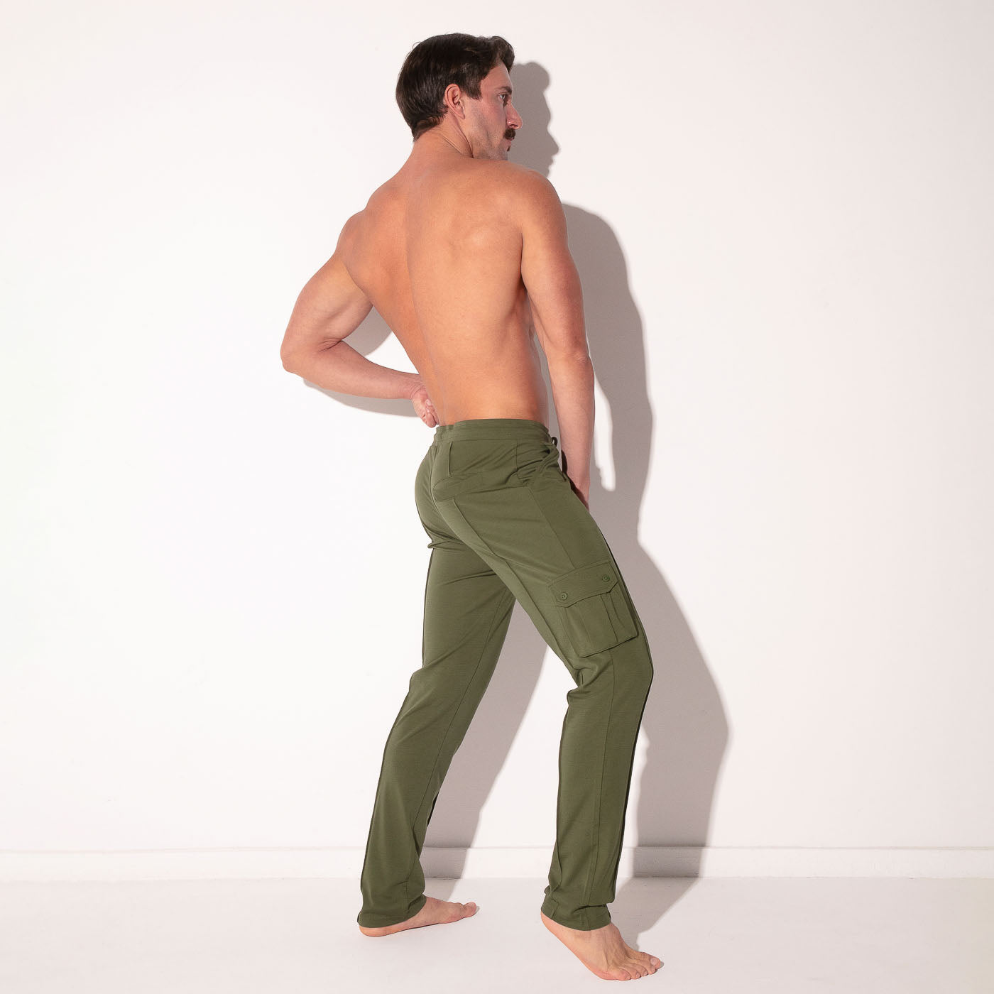 SILKEN PANT KHAKI