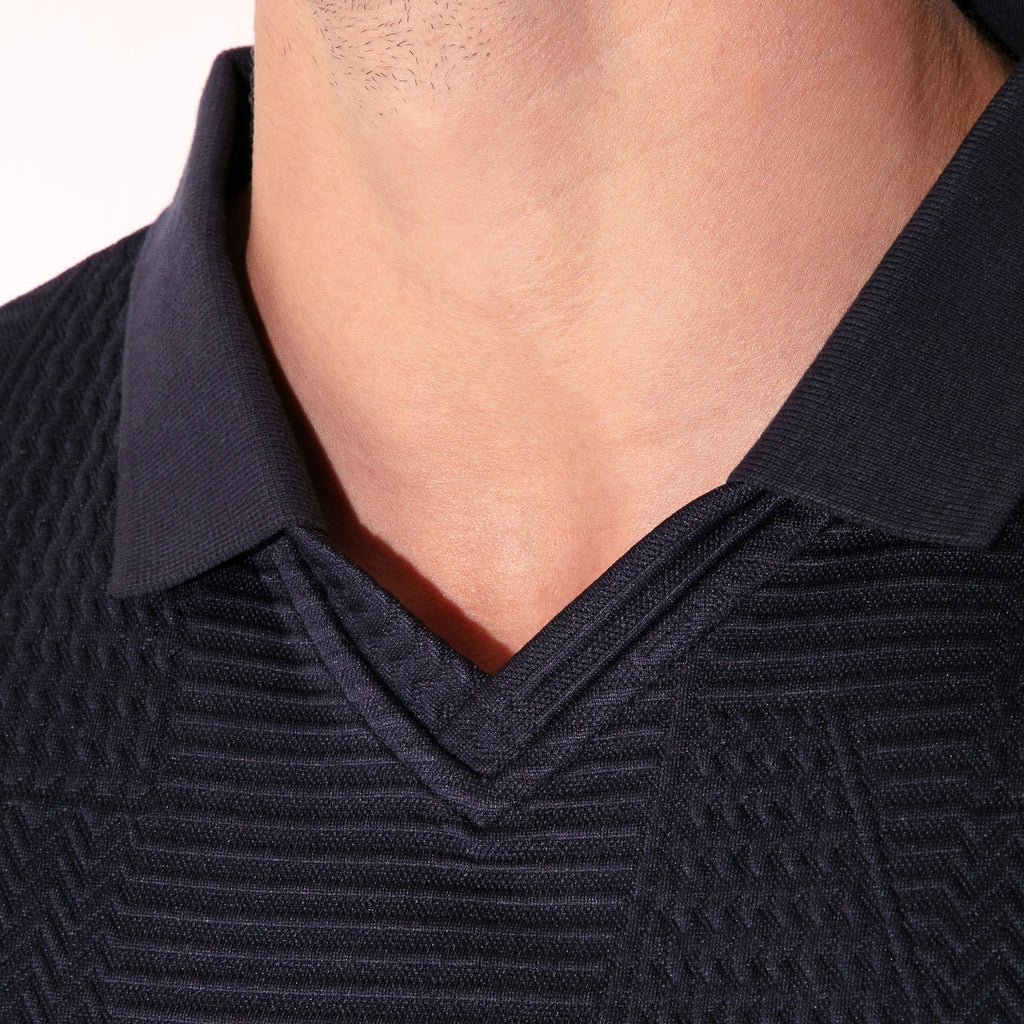 Polo medley azul marino