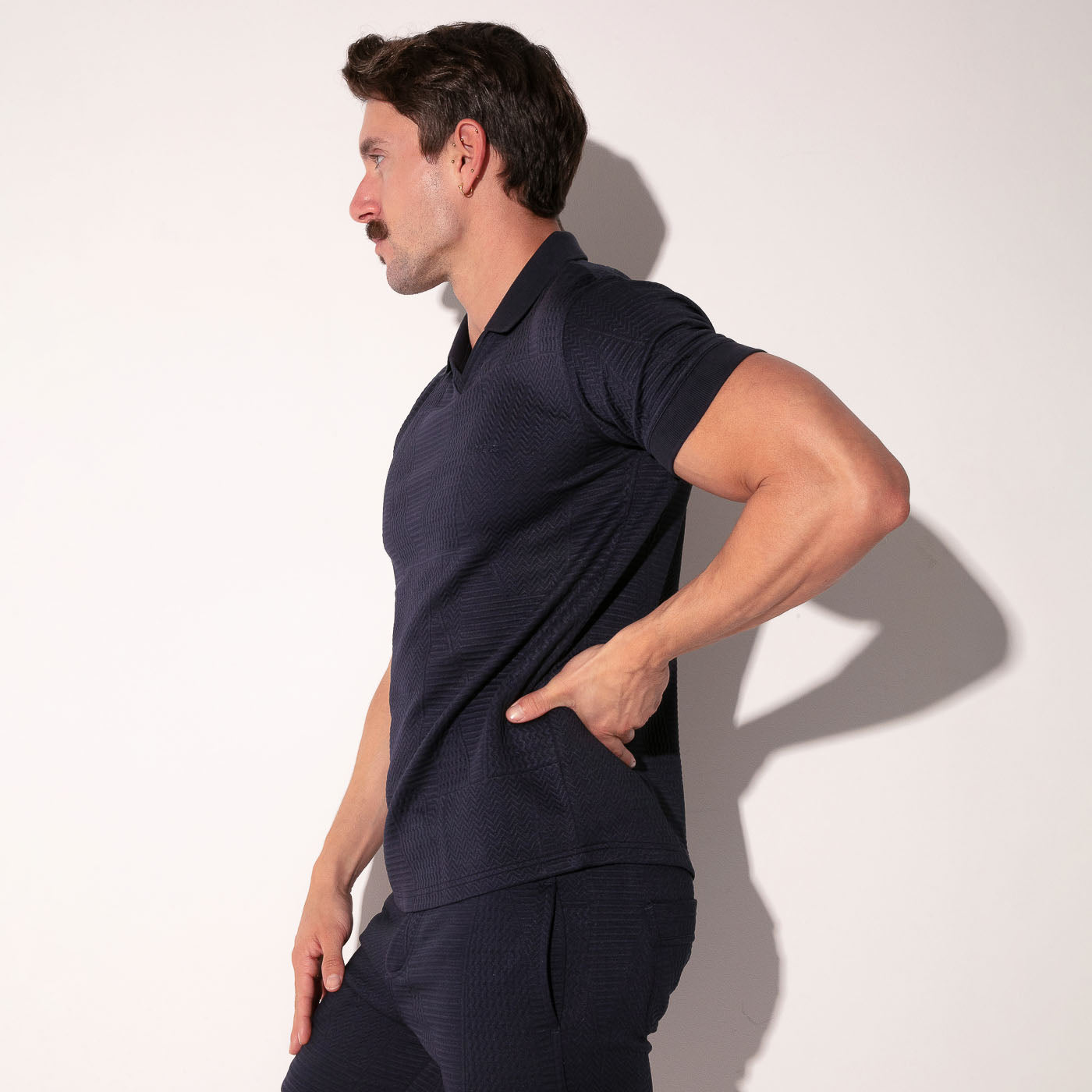 Polo medley bleu marine