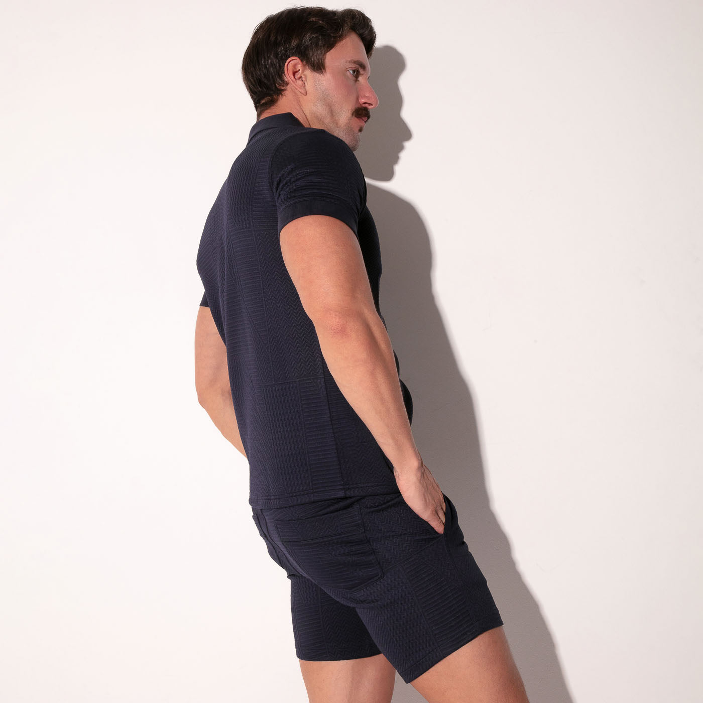 Polo medley bleu marine