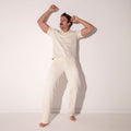Polo medley blanco roto