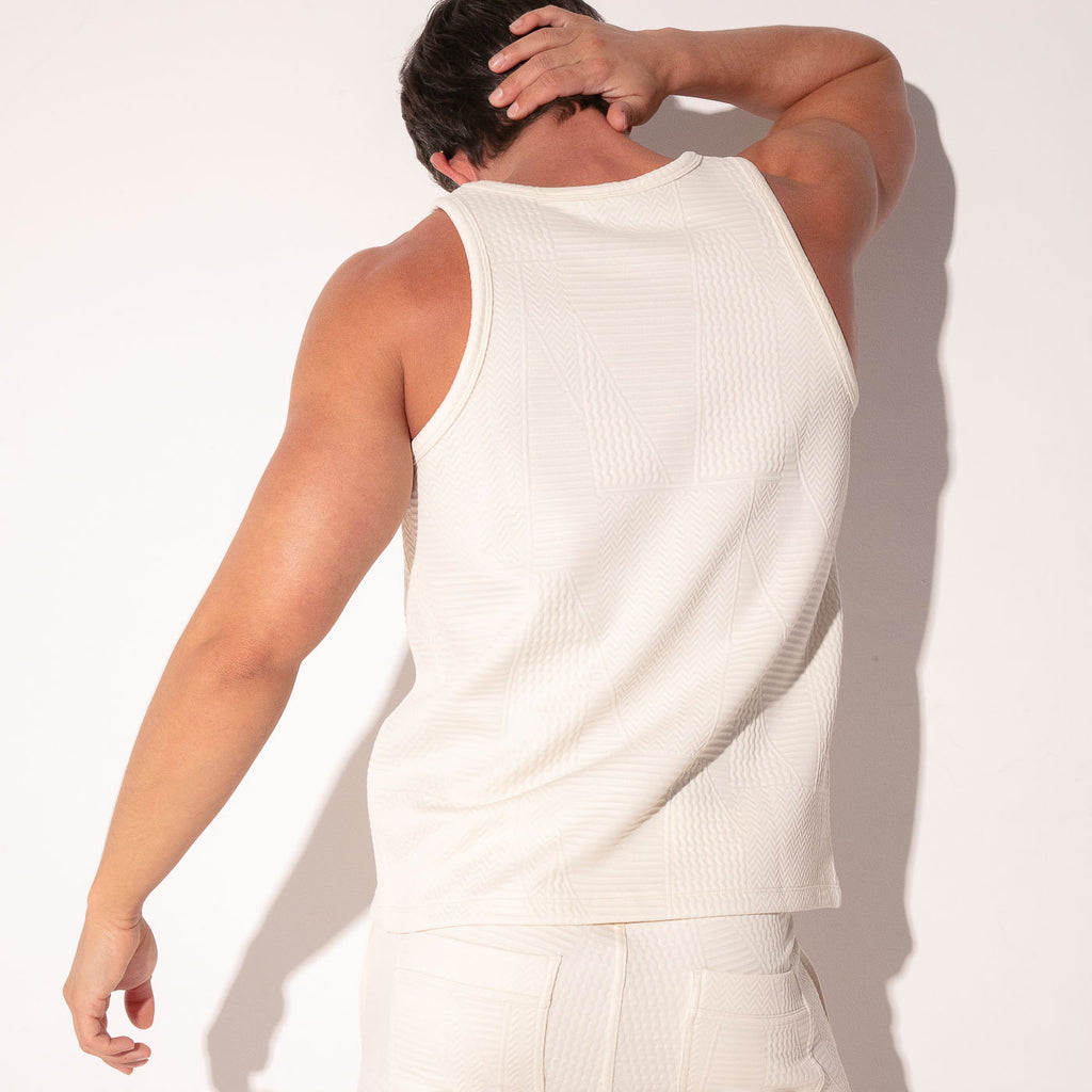 MEDLEY TANKTOP OFF-WHITE