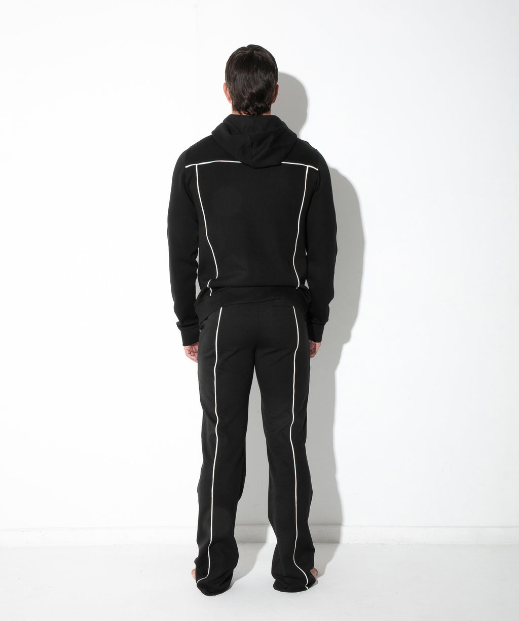 lounge hoodie black