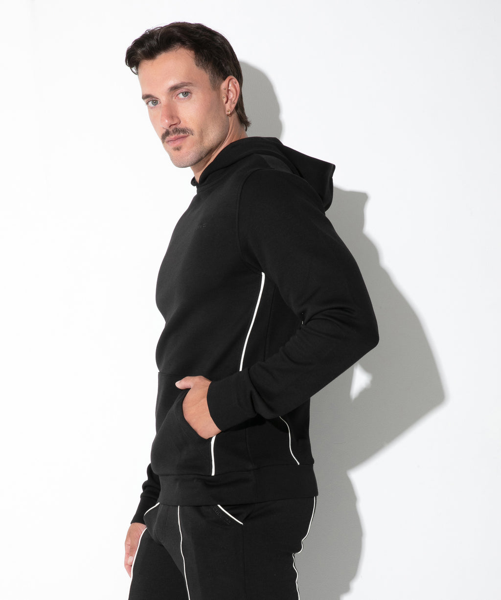 lounge hoodie black