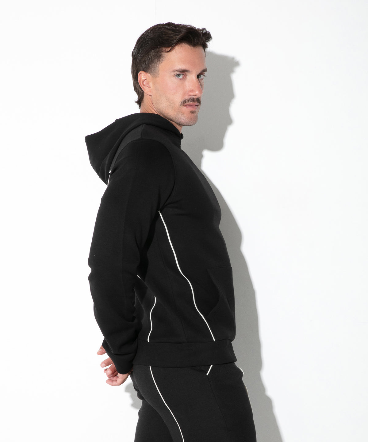 lounge hoodie black