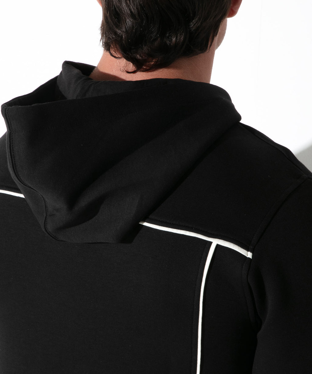 lounge hoodie black