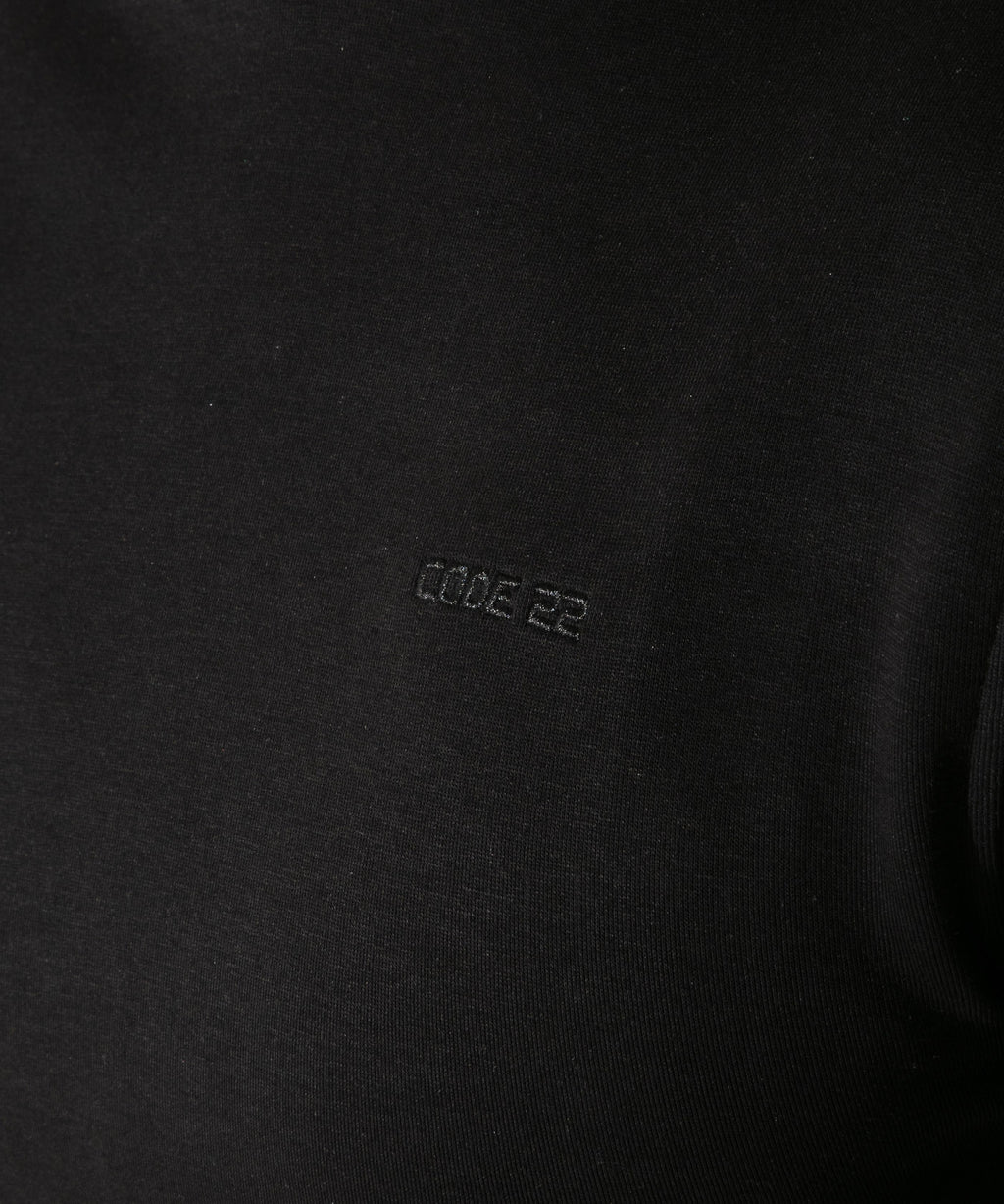 lounge hoodie black