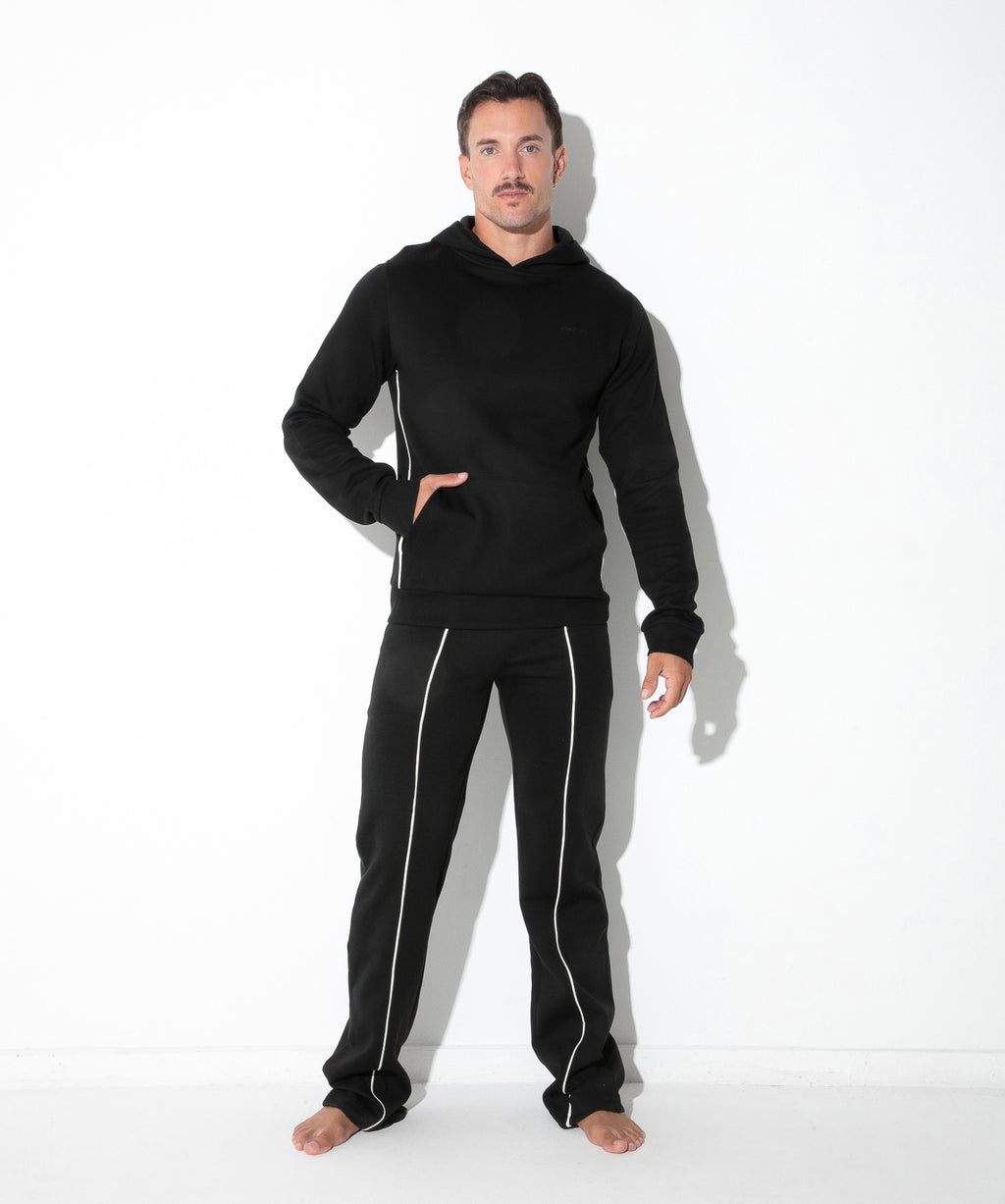 lounge hoodie black