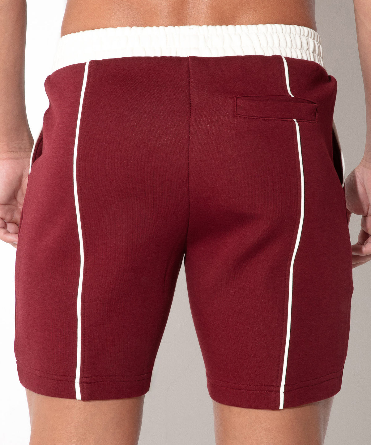lounge short maroon