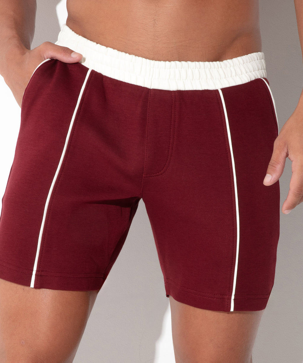 lounge short maroon