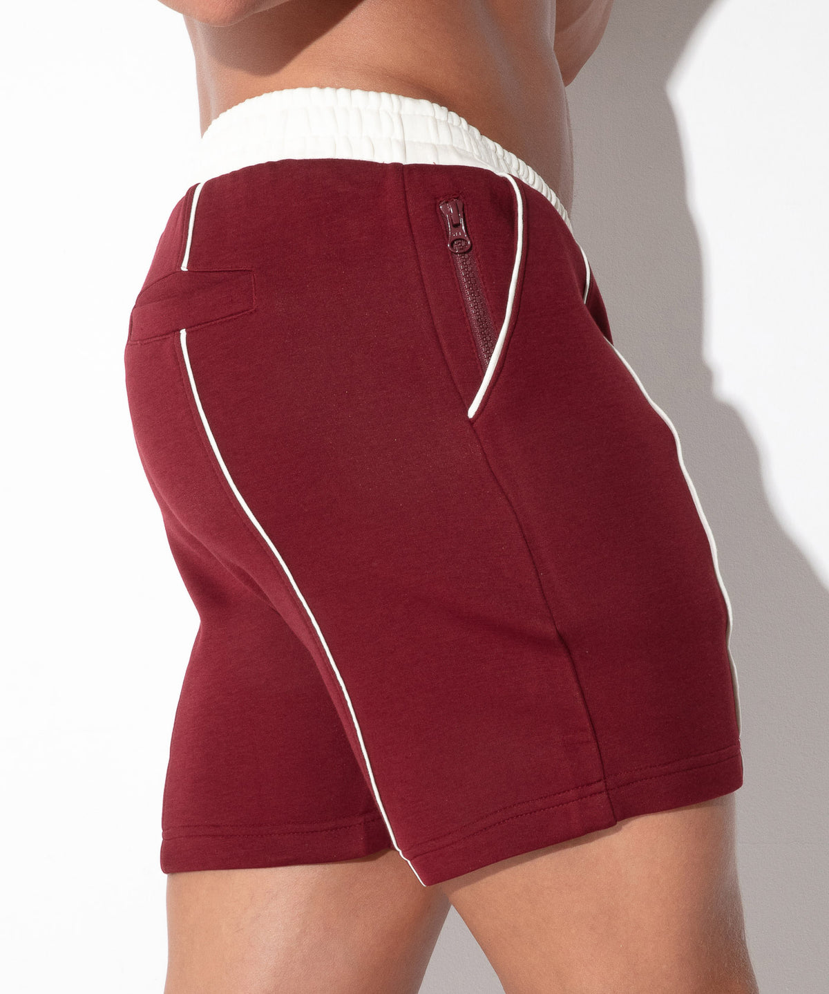 lounge short maroon